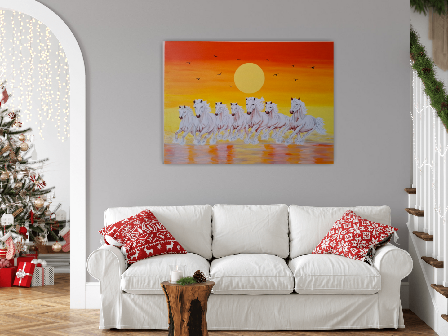 Seven White Horses