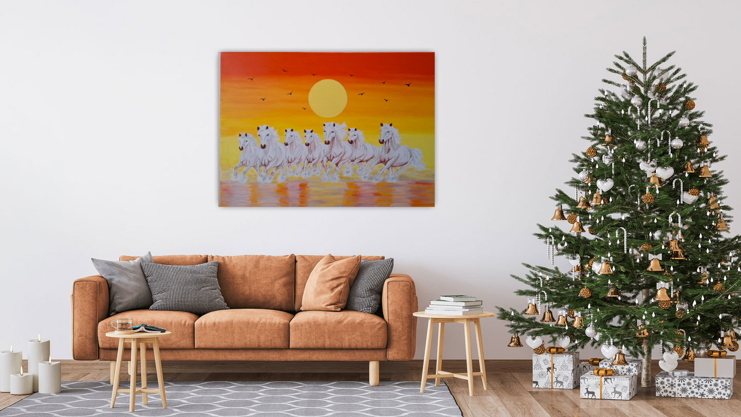 Seven White Horses
